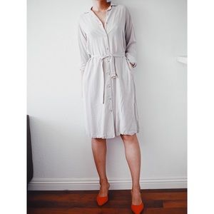 Uniqlo x ines de la fressange shirt dress